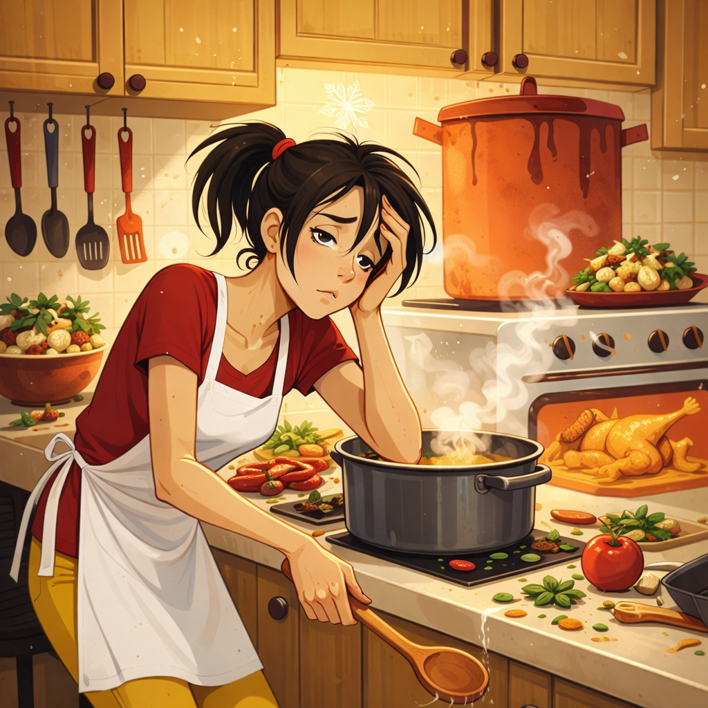 Trying To Make Supper